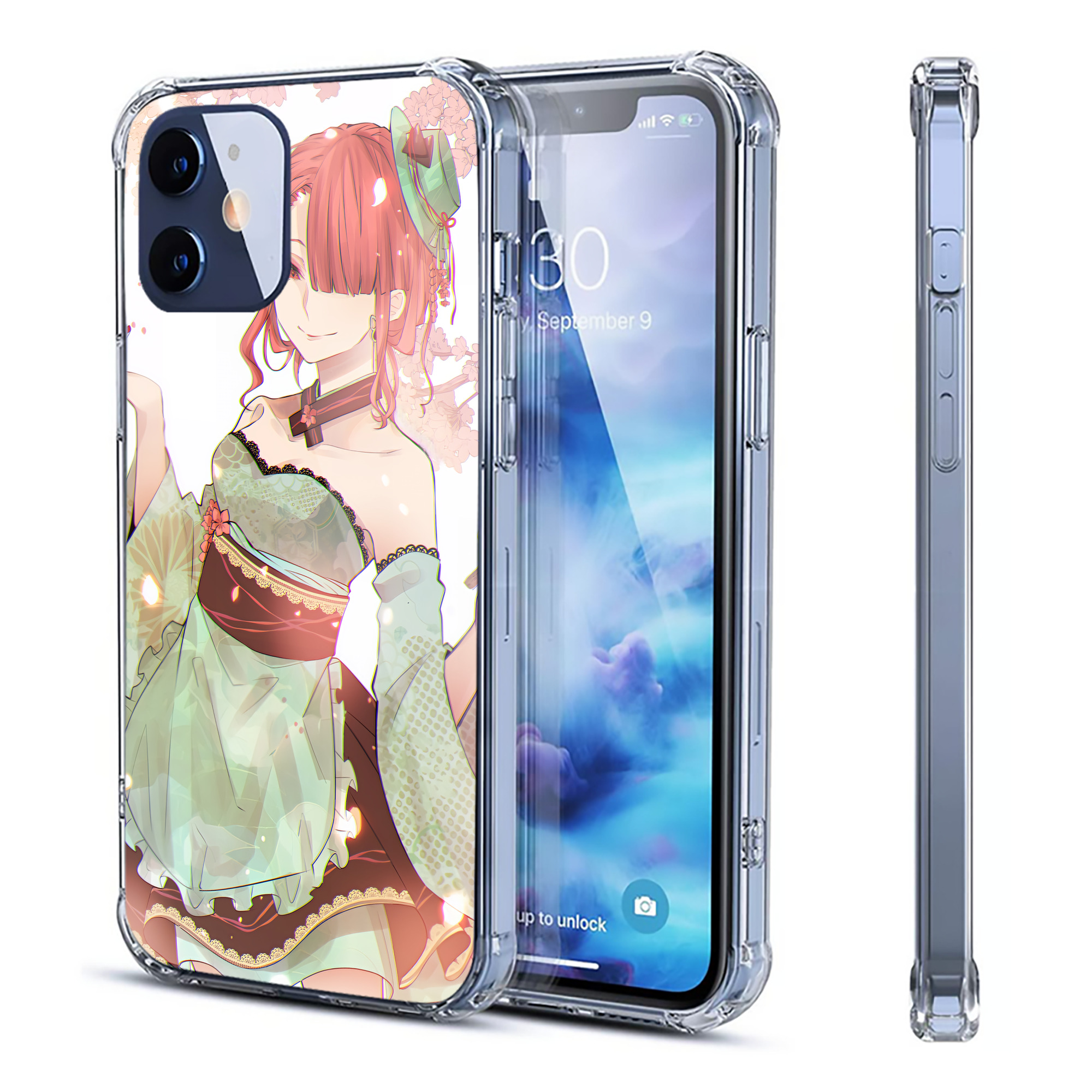 （画像用） 文豪ストレイドッグス Bungo Stray Dogs 【iPhone 12シリーズ対応】透明スマホケース（クリアソフトケース）
